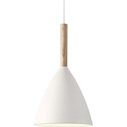 Lampa wisząca skandynawska Pure 20 Biała Dftp do kuchni i jadalni.
