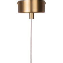 Stylowa Lampa wisząca podłużna Beam 80 Złota Step Into Design nad stół, biurko lub do recepcji.
