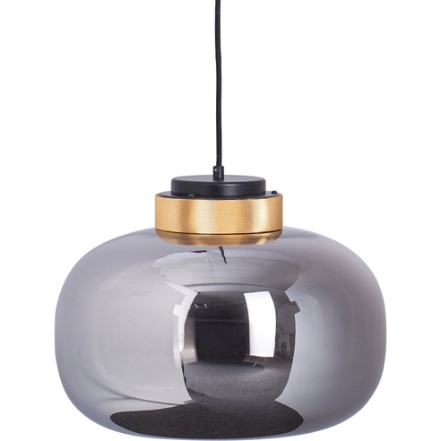 Designerska Lampa wisząca szklana Boom 35 Szara Step Into Design do salonu, kuchni i holu.