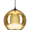 Designerska Lampa wisząca szklana kula Mirrow Glow 40 Złota Lustro Step Into Design do salonu, kuchni i holu.