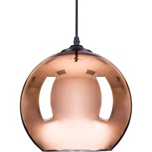 Designerska Lampa wisząca szklana kula Mirrow Glow 30 Miedziana Lustro Step Into Design do salonu, kuchni i holu.