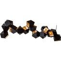 Lampa wisząca NEW GEOMETRY 14 czarno złota Step Into Design