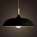 Lampa wisząca SAUCER czarna matowa Step Into Design