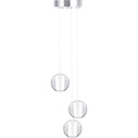 Lampa wisząca STARLIGHT 3 transparentna Step Into Design