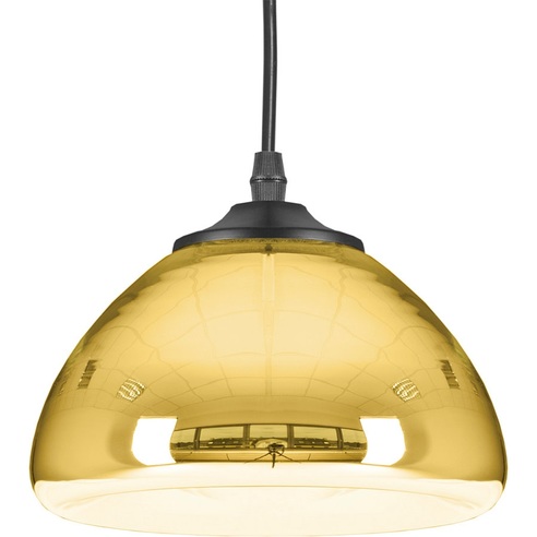 Designerska Lampa wisząca szklana Victory Glow 17 Złota Lustro Step Into Design do salonu, kuchni i holu.