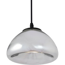 Designerska Lampa wisząca szklana Victory Glow 17 Srebrna Lustro Step Into Design do salonu, kuchni i holu.