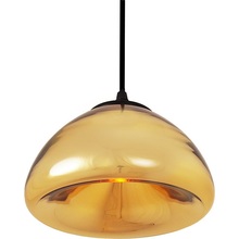 Designerska Lampa wisząca szklana Victory Glow 17 Złota Lustro Step Into Design do salonu, kuchni i holu.
