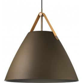 Lampa skandynawska wisząca Strap 48 Beżowa Dftp do kuchni i jadalni. 2