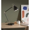 Lampa biurkowa loft House Czarna Markslojd do gabinetu na biurko.