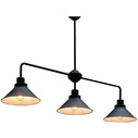 Lampa wisząca potrójna industrialna Craft III Nowodvorski nad stół i wyspę kuchenną.