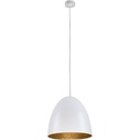 Lampa wisząca EGG M 39 biały/złoty Nowodvorski