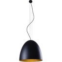 Lampa wisząca EGG L 55 czarny/złoty Nowodvorski