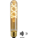 Żarówka dekoracyjna Twlightswitch Led Sensor E27 4W Bursztynowy Lucide