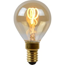 Żarówka LED globe 4.5cm E14/3W 2200K ściemnialna bursztynowy Lucide