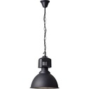 Lampa wisząca industrialna Blake 39 Czarna Brilliant do sypialni, salonu i kuchni.