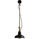 Lampa wisząca Hank czarny korund