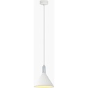 Deneb 20 white gypsum pendant lamp Lumatix