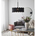 Level 52 black round pendant lamp Markslojd