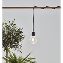 Lampa ogrodowa wisząca Garden LED Czarna Markslojd na taras i do ogrodu.