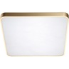 Stylizowany Plafon kwadratowy glamour SIERRA 50 LED złoty ZumaLine do sypialni, salonu i przedpokoju.