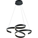 Francis 72 LED black modern pendant lamp Trio