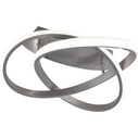 Modern Ceiling Light Course LED 45 Nickel Trio