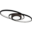 Plafon sufitowy nowoczesny Galaxy 57 Led Antracyt Trio do przedpokoju, sypialni i kuchni.