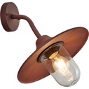 Brenta copper outdoor wall lamp Trio