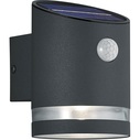 Outdoor solar wall lamp with motion sensor Salta LED Anthracite Trio