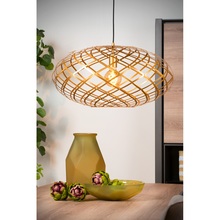 Dekoracyjna Lampa wisząca druciana Wolfram 65 Mosiądz Lucide do kuchni, salonu i sypialni.