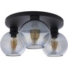 Nowoczesna Lampa sufitowa szklane kule Cubus Graphite Grafitowa TK Lighting do kuchni i salonu.