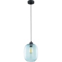 Elio 20 blue glass pendant lamp TK Lighting