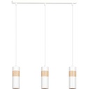 Akari 60 white scandinavian triple pendant lamp Emibig