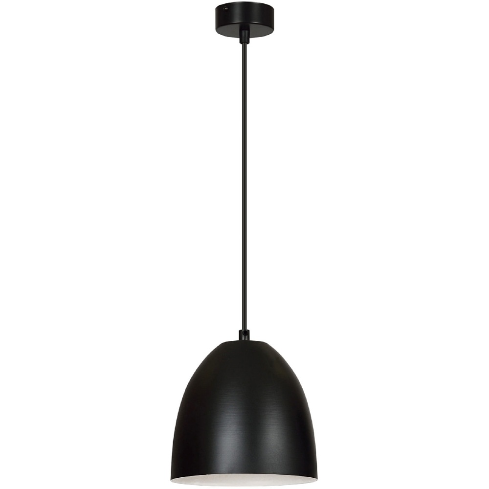 Lampa wisząca Lenox 20 czarno-biała Emibig do jadalni, kuchni i sypialni.