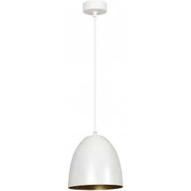 Lenox 20 white&gold metal pendant lamp Emibig