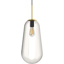 Pear 45 transparent glass pendant lamp Nowodvorski