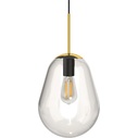 Pear 30 transparent glass pendant lamp Nowodvorski