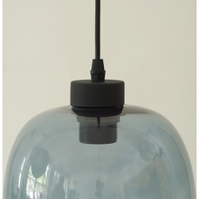 Stylowa Lampa wisząca szklana Elio 20 Niebieska TK Lighting do kuchni, salonu i sypialni.
