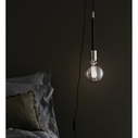 SADDLE lampa wisząca mosiądz/czarna