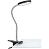 Lampka Klips Flex LED Czarna Markslojd do czytania i na biurko.