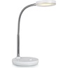 Nowoczesna Lampa biurkowa regulowana Flex LED Biała Markslojd do gabinetu i pracowni.