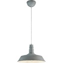 Lampa wisząca industrialna Will 36 Szara Reality do sypialni, salonu i kuchni.