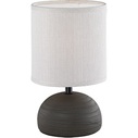 Ceramic Table Lamp with Shade Luci Beige/Brown Reality