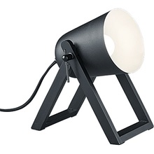 Lampa stołowa industrialna Marc Czarny Mat Reality do sypialni i salonu.