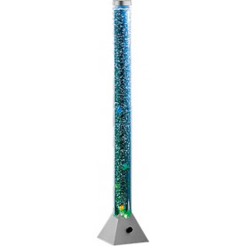 Lampa podłogowa nowoczesna "lava" Motion Tytanowa Reality do czytania, salonu i sypialni.