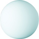 Table lamp glass ball Pingpong White Reality