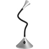 Funkcjonalna Lampa biurkowa regulowana Viper LED Srebrna Reality do gabinetu i pracowni.