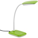 Funkcjonalna Lampa biurkowa Boa LED Zielona Reality do gabinetu i pracowni.