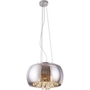 Lampa wisząca glamour Moonlight 50 Chrom MaxLight do sypialni, salonu i kuchni.
