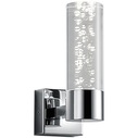 Modern Bathroom Wall Lamp Bolsa Chrome Trio